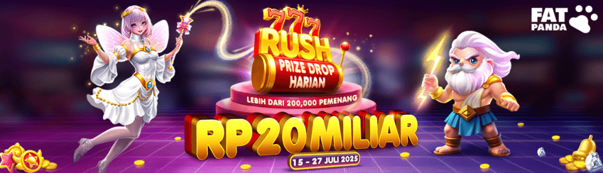 FAT PANDA – 777 RUSH PRIZE DROP HARIAN!