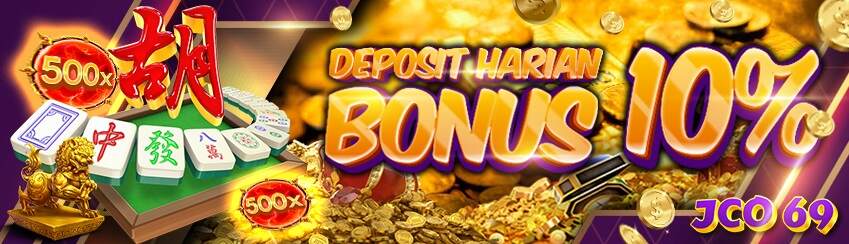DEPOSIT HARIAN SLOT 10%