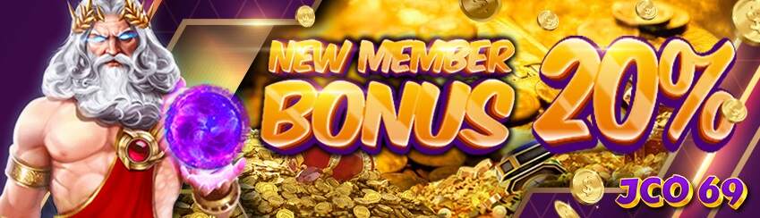 NEW MEMBER SLOT 20%